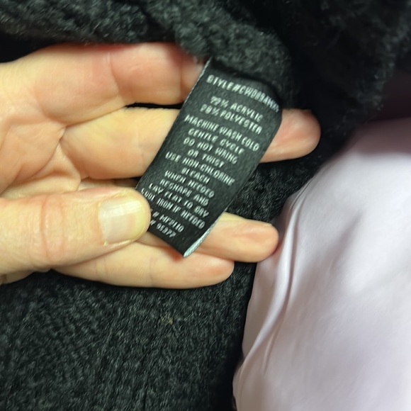 Sanctuary Ultimate Cable Cardi in Black Nite size small. Fits to medium. - Picture 6 of 6